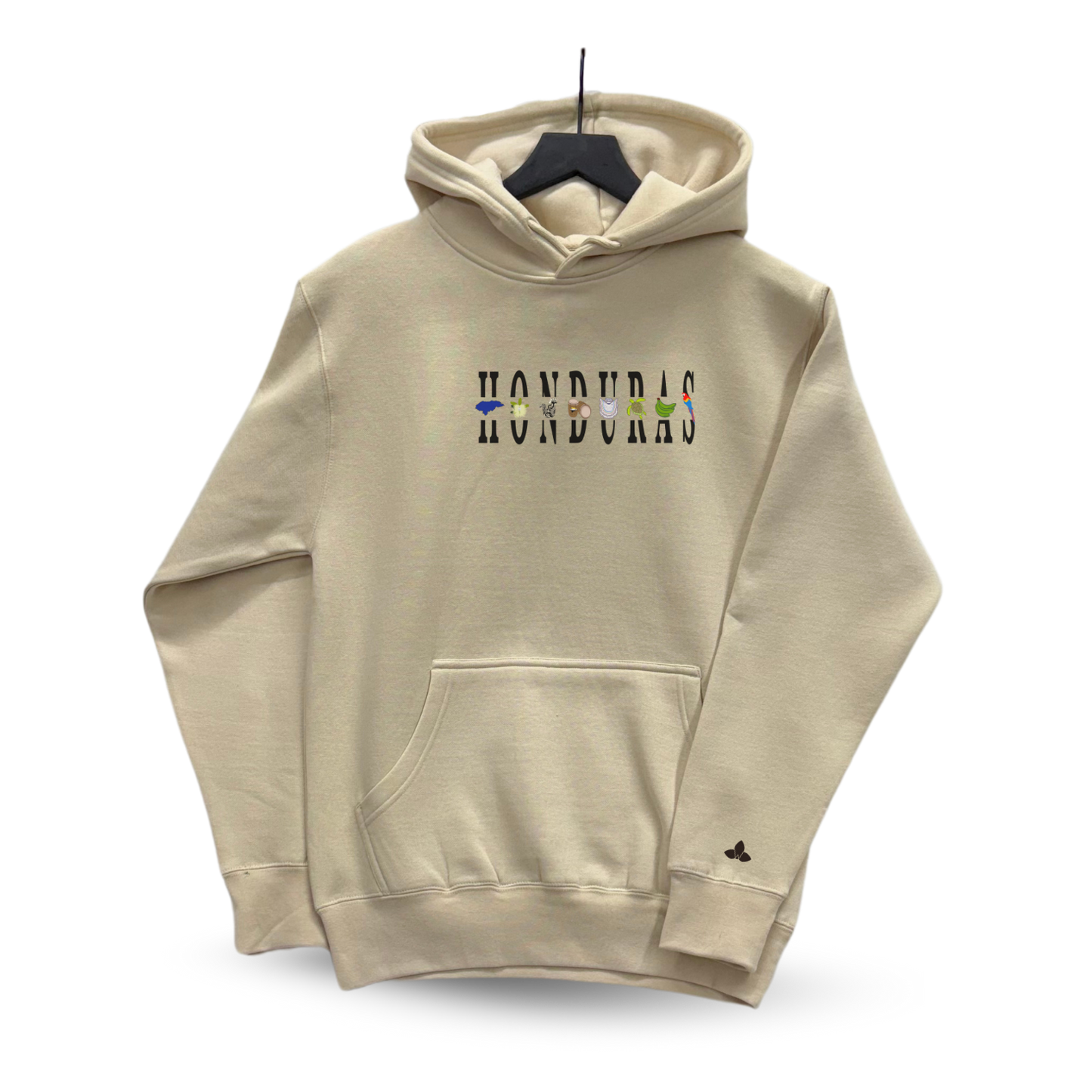 Honduras Cultural White letters, Hoodies