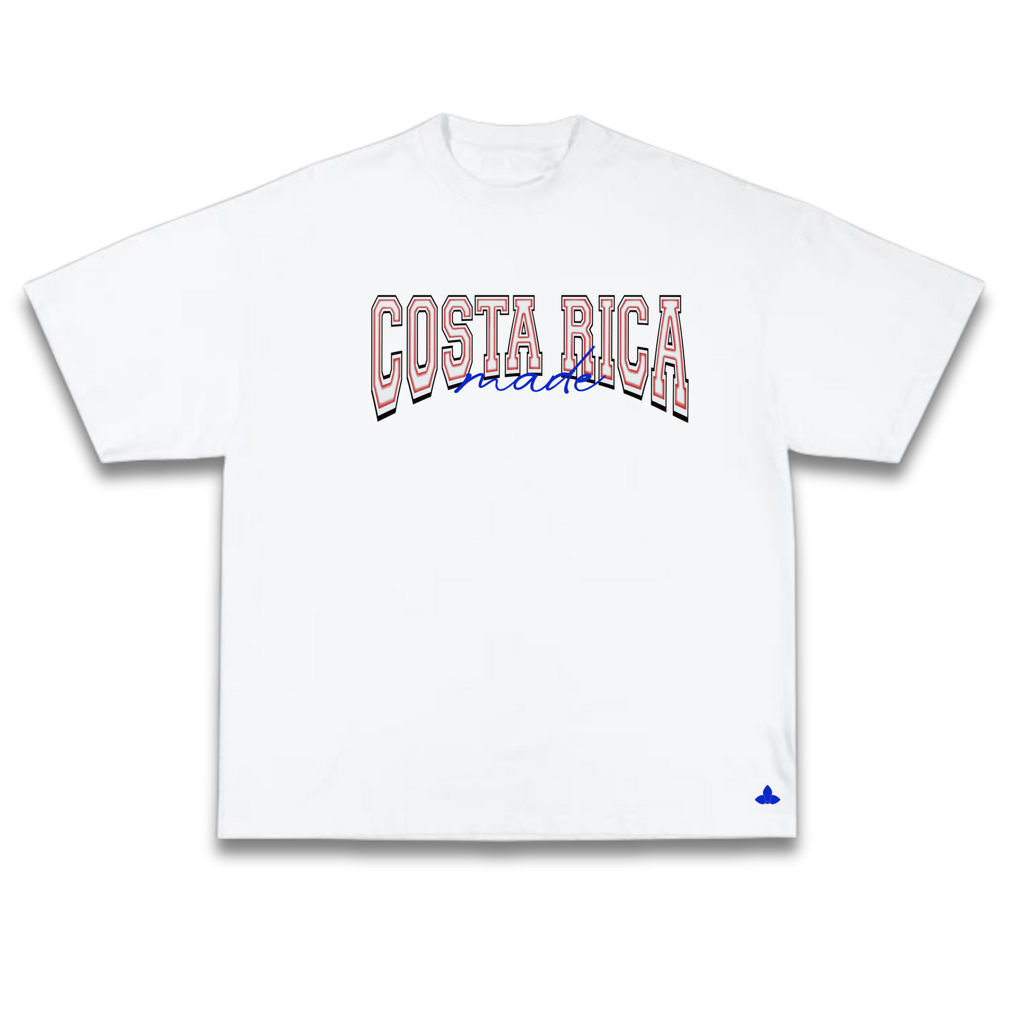 Camisa de Costa Rica Made Oversized Unisex