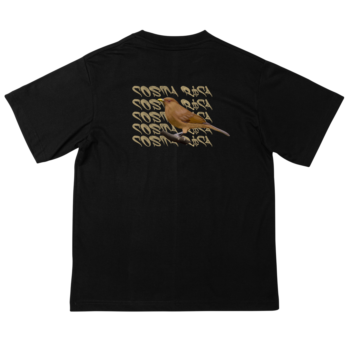 Camisa Costa Rica Graffiti & Culture – Estilo Oversized con el Yigüirro